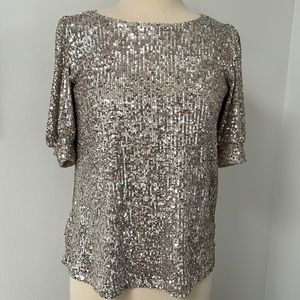 Cable & Gauge sequin top